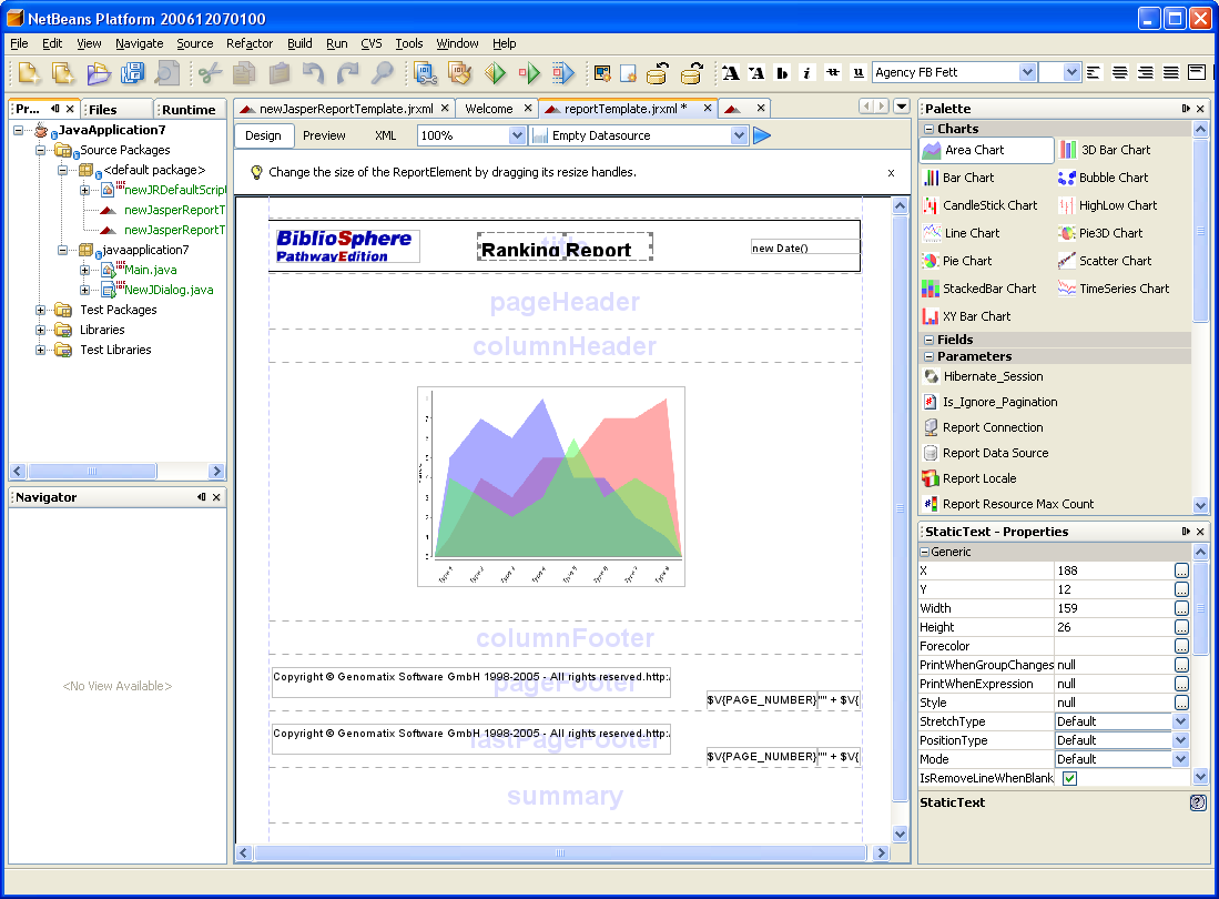 frameworks
        panel in project properties