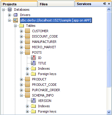 Figure 5: Generated Post Table